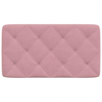 Kopfteil-Kissen Rosa 80 cm Samt