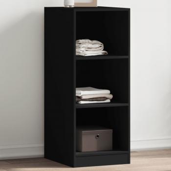 ARDEBO.de - Kleiderschrank Schwarz 48x41x102 cm Holzwerkstoff