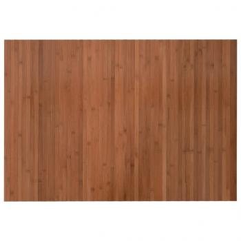 Teppich Rechteckig Braun 70x100 cm Bambus