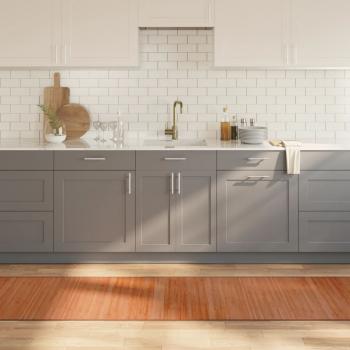 ARDEBO.de - Teppich Rechteckig Braun 70x500 cm Bambus