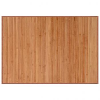 Teppich Rechteckig Natur 70x100 cm Bambus