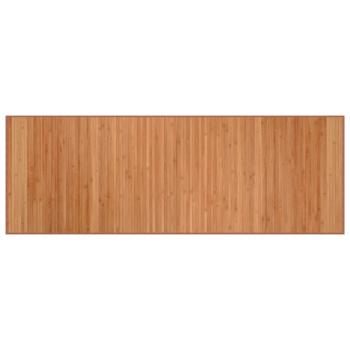 Teppich Rechteckig Natur 70x200 cm Bambus