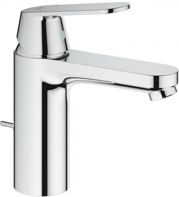 ARDEBO.de GROHE QuickFix Start Einhebel- Waschtischarmatur, mit Temperaturbegrenzer, EcoJoy, SilkMove® ES, chrom (23746002)