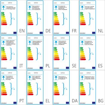 Wandlampe Industriestil Weiß 90x25 cm E27
