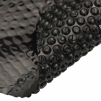 Poolabdeckung Schwarz 455 cm PE