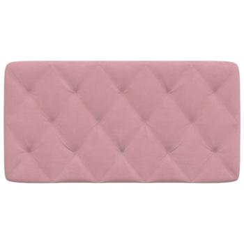 Kopfteil-Kissen Rosa 100 cm Samt