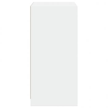 Kleiderschrank Weiß 48x41x102 cm Holzwerkstoff