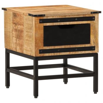 Nachttisch 40x40x45 cm Massivholz Mango