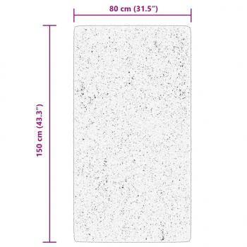 Teppich ARBIZU Indoor und Outdoor Vintage-Design 80x150cm
