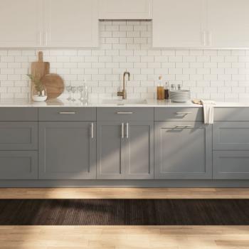 ARDEBO.de - Teppich Rechteckig Dunkelbraun 60x300 cm Bambus