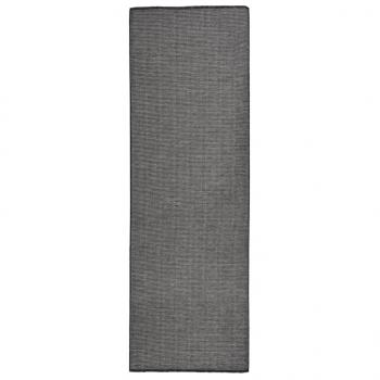 ARDEBO.de - Outdoor-Teppich Flachgewebe 80x250 cm Grau