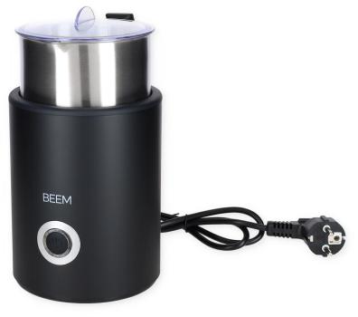BEEM Induktions-Milchaufschäumer Milk Perfect II 260ml, 500W, Edelstahl/schwarz (08158)