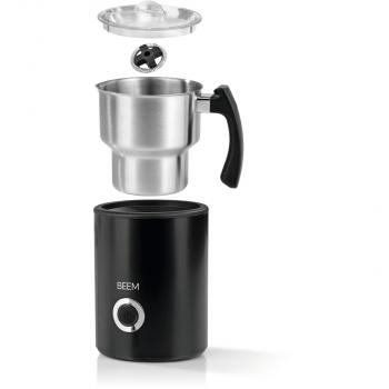 BEEM Induktions-Milchaufschäumer Milk Perfect II 260ml, 500W, Edelstahl/schwarz (08158)