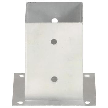 Pfostenanker 4 Stk. Verzinktes Metall 101 mm