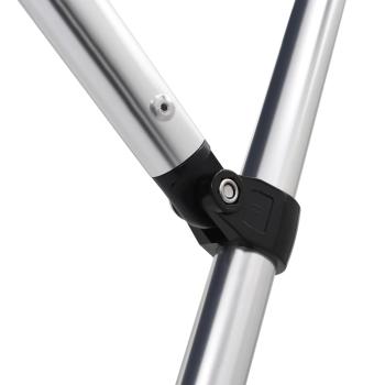 ARDEBO.de - 4-Bow Bimini-Top Schwarz 236x199x135 cm