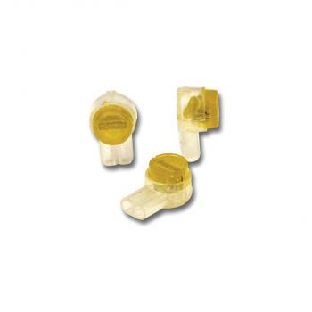ARDEBO.de CobiNet 7400 010 Einzeladerverbinder UY2 für 2 Adern max.0,4-0,9mm fettgefüllt, 100 Stück