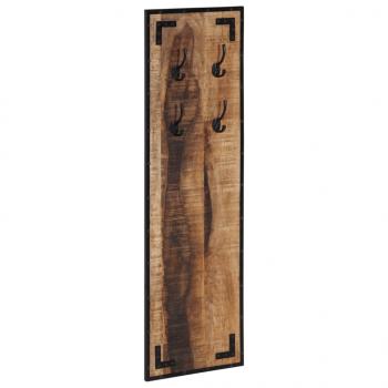 ARDEBO.de - Garderobe 35x8x110 cm Raues Massivholz Mango