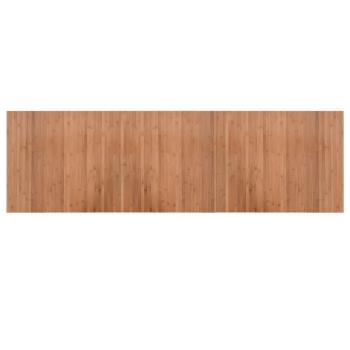 Teppich Rechteckig Natur 60x200 cm Bambus