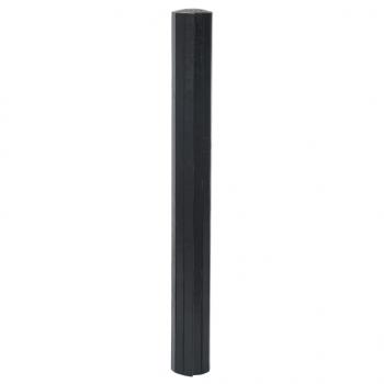 Teppich Rechteckig Schwarz 70x500 cm Bambus