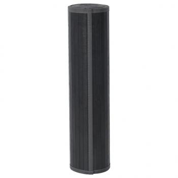 Teppich Rechteckig Grau 80x500 cm Bambus
