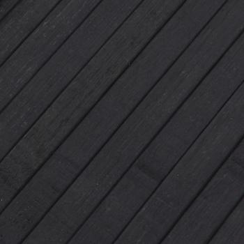 Teppich Rechteckig Grau 80x500 cm Bambus