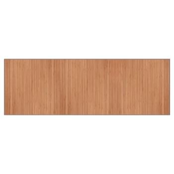 Teppich Rechteckig Natur 100x300 cm Bambus