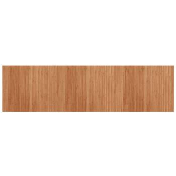 Teppich Rechteckig Natur 80x300 cm Bambus