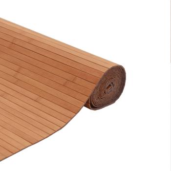 Teppich Rechteckig Natur 80x300 cm Bambus