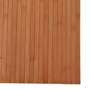 Teppich Rechteckig Natur 80x300 cm Bambus