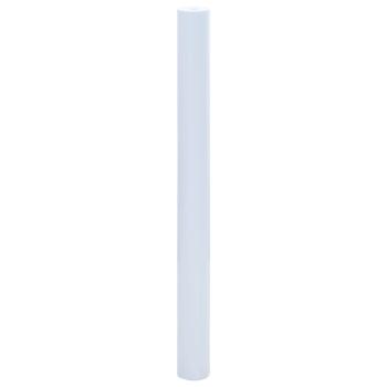 Fensterfolie Statisch Matt Transparent Weiß 60x1000 cm PVC