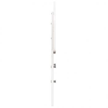 Kopfteil Weiß 75 cm Massivholz Kiefer 
