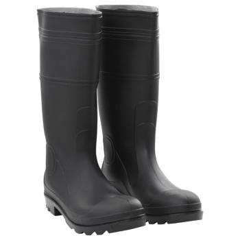 ARDEBO.de - Gummistiefel Schwarz Größe 44 PVC