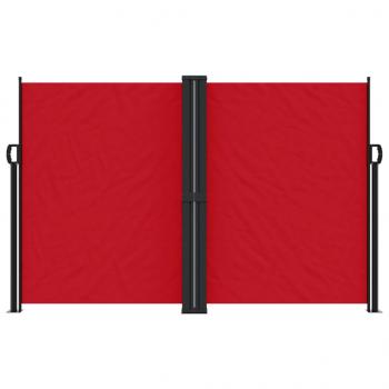 Seitenmarkise Ausziehbar Rot 160x600 cm