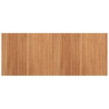 Teppich Rechteckig Natur 80x200 cm Bambus