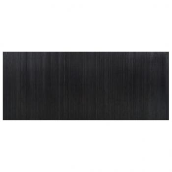 Paravent Schwarz 165x400 cm Bambus