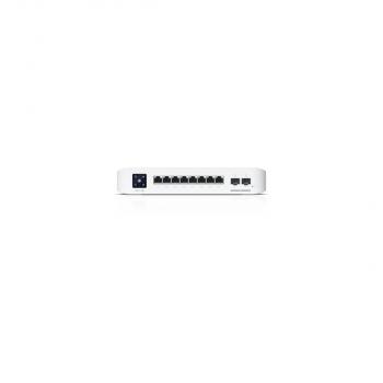 ARDEBO.de Ubiquiti UniFi Switch Pro, 8 Port, 120W, PoE++, 2 SFP+ Ports, weiß (USW-Pro-8-PoE)