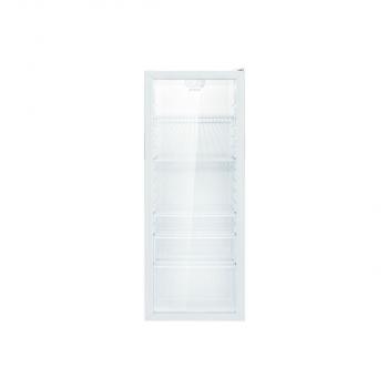 ARDEBO.de Bomann KSG 7289 Glastür-Kühlschrank, 55 cm breit, 245 L, LED Beleuchtung, Abtauautomatik, 5 Gitterablagen je 35kg Traglast, weiß