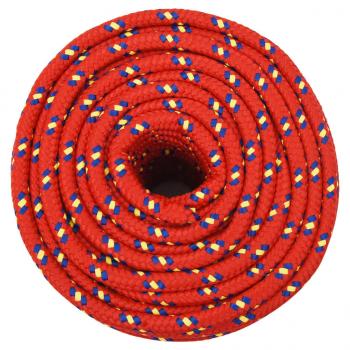Bootsseil Rot 12 mm 25 m Polypropylen