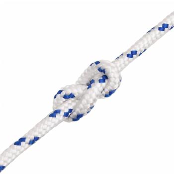 Bootsseil Weiß 10 mm 25 m Polypropylen
