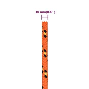 Bootsseil Orange 10 mm 50 m Polypropylen