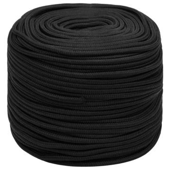Bootsseil Schwarz 8 mm 100 m Polypropylen