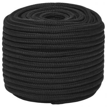 Bootsseil Schwarz 14 mm 25 m Polypropylen