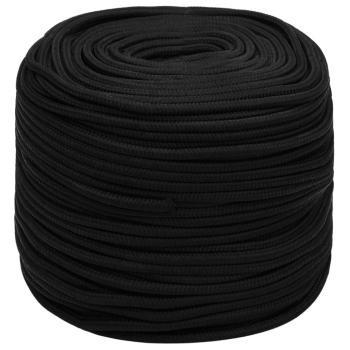 Arbeitsseil Schwarz 8 mm 100 m Polyester