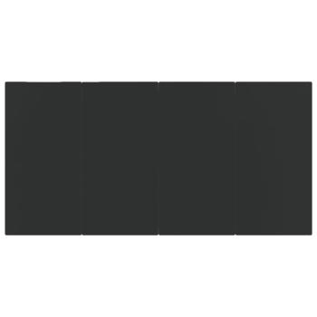 5-tlg. Garten-Essgruppe mit Kissen Braun und Schwarz