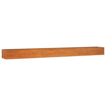 Hochbeet Rostig 600x80x45 cm Cortenstahl