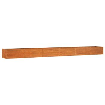 Hochbeet Rostig 600x80x45 cm Cortenstahl