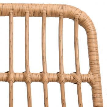 Gartenstühle 2 Stk. 48x62x84 cm PE-Rattan