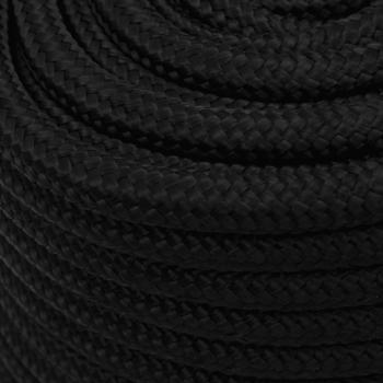 Arbeitsseil Schwarz 18 mm 50 m Polyester