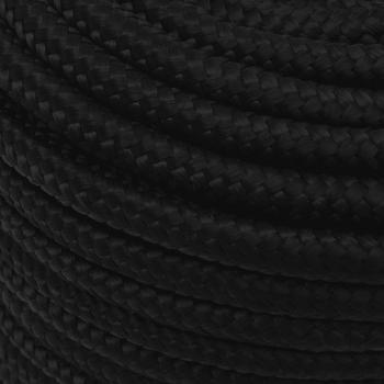 Arbeitsseil Schwarz 12 mm 100 m Polyester