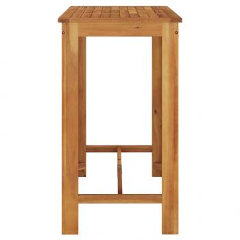 Garten-Bartisch 120x60x105 cm Massivholz Akazie